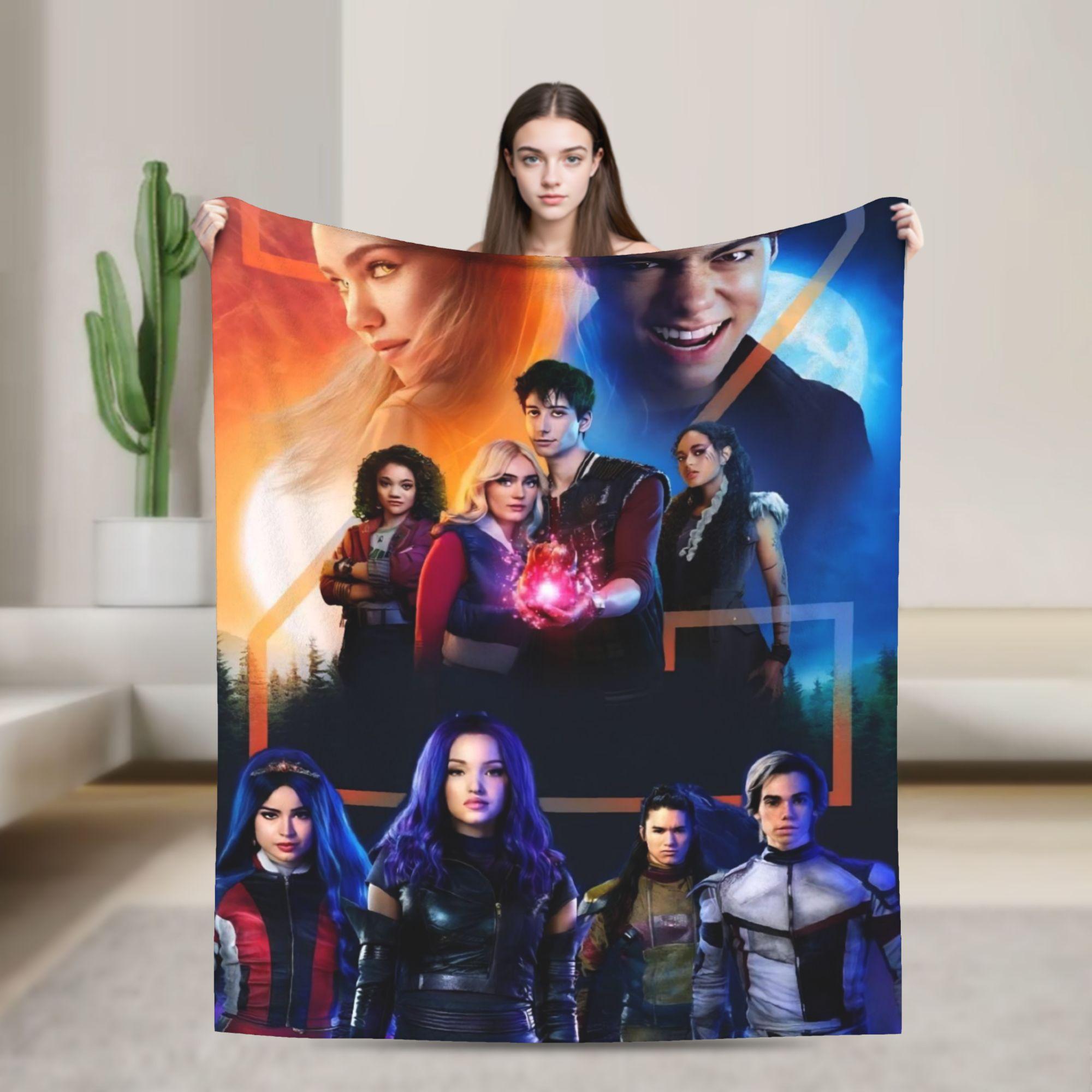 

Zombies 4 Dawn of the Vampires Blanket Warm Soft Novelty Plush Throw Blanket Couch Bed Flannel Bedspread Bed Cover 75x90cm
