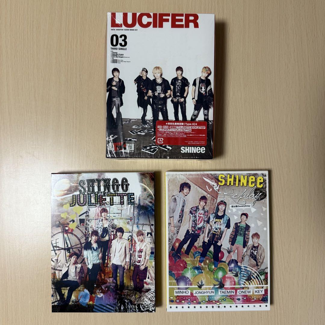 

[USED] SHINee Replay JULIETTE LUCIFER CD & DVD Japanese Edition