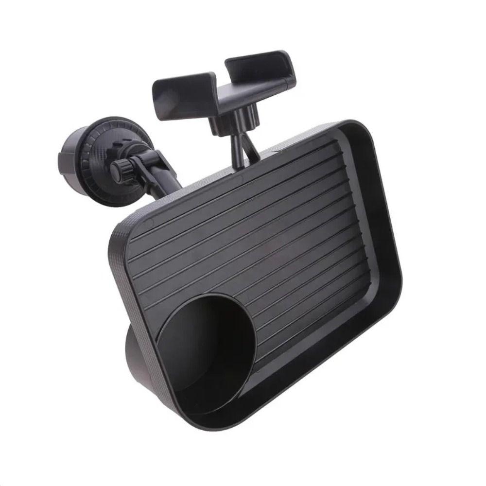 Rotatable Car Cup Holder Tray Adjustable Drink Stand Portable Car Tray Table  Vehicles