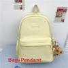Nylon College Backpack For Girls And Boys With Breathable Cushion Straps For School And Travel