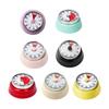 No Battery Mechanical Kitchen Timer Stainless Steel Visual Countdown Time Management For Cooking Baking Easy Operation