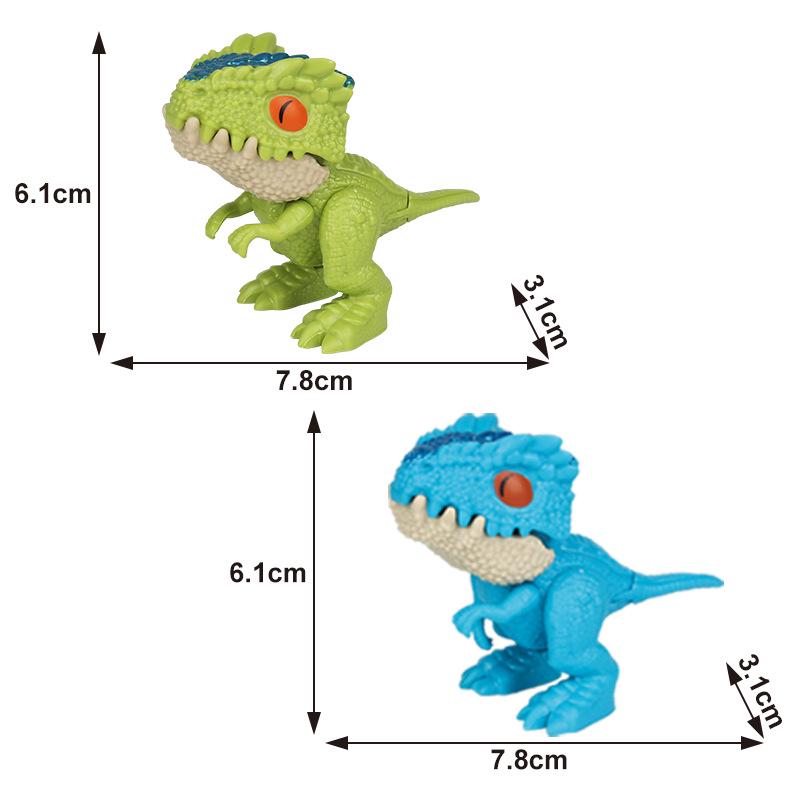 Children's Educational Finger-Biting Dinosaur Toy Set - Blind Box