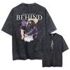 2026 New Arrival Unisex Clothes Tee Shirt Homme Y2k Graphic T-Shirts Unisex Tshirt for Unisex Ropa Hombre Washed Acid Japanese Anime