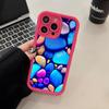Aesthetic Stones Mobile Phone Case for iPhone 17 16 15 14 13 12 11 Air Pro Max Plus Thicken TPU Colorful Cover Luxury Cellphones