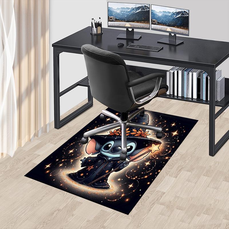 Witchy Stitch Magic Night Carpet For Playroom Bedroom Living Room Sofa Home Decorkids Game Area Rug Nonslip Floor Mat