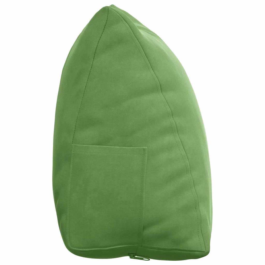 Back Cushion Light Green 45 X 20 X 35 Cm Cord Fabric