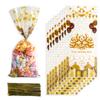 50pcs Ramadan Kareem Gift Bags Eid Mubarak Plastic Candy Cookie Bag 2025 Islamic Muslim Party Decor Eid Al-fitr Ramadan gifts