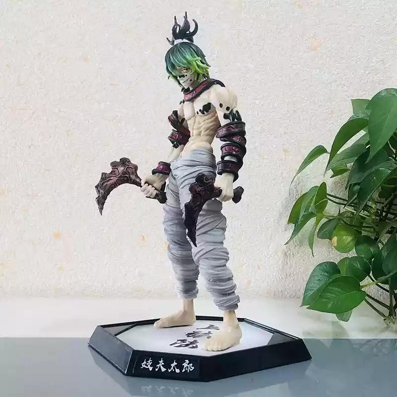 30cm Demon Slayer Kimetsu No Yaiba Anime Figur Daki Giyuutarou Yoriichi Kokushibou Sammlerstück Modell Statue Weihnachtsgeschenk