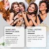 Long-Lasting Body Glitter Spray - Hydrating, Non-Fall Off Sparkle for Skin, Hair & Clothes - 100ml Natural Highlighting Glitter for Party, Festival & 