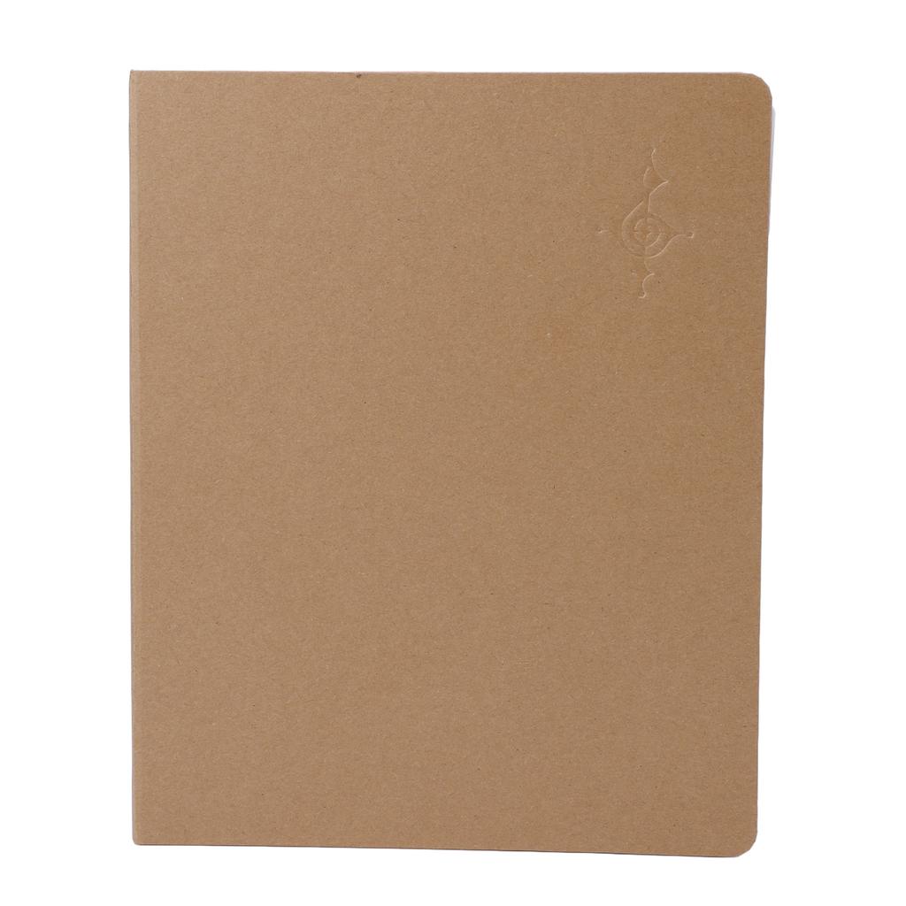 Notenmappe A4 20 Blatt Fassungsvermögen Kraftpapier PVC Notenhefter für Konzerte Proben Unterricht