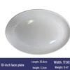 Alice Embossed Ceramic Dinnerware Collection