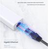 RJ45 Type-C to USB Network Card Converter, USB2.0 HUB, Driver-Free 100Mbps Wired Network Adapter