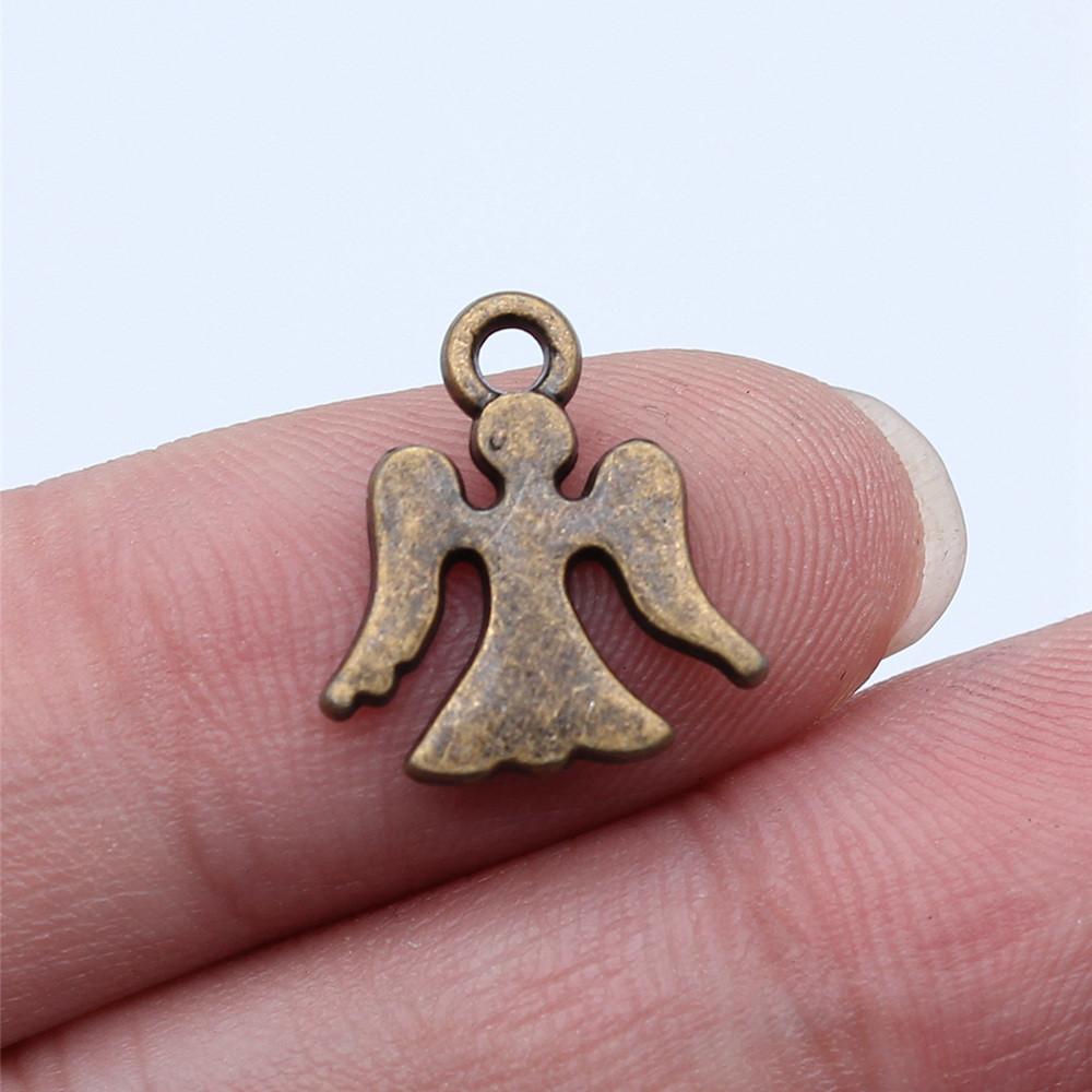 Angel Charms Pendant Female Jewellery Massive Ethnic Findings & Components