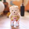Doll Pendant Bear Doll Hanging Decoration Keychain Bag Charm Soft Plush Toy Schoolbag Suitcase Doll Ornament