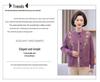 Autumn and Winter Knitwear: Fleece-Lined Cardigan for Middle-Aged and Elderly Women, Featuring Grandma Sweater and Mom's Outfit Styles.