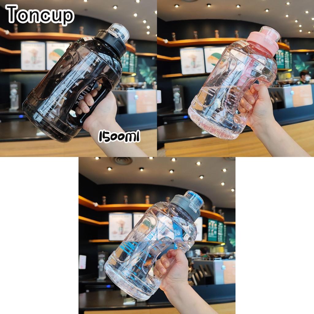 Large Capacity Pc Plastic Water Bottle For Sports Space Cup For Adults Leak-proof Sealing Portable