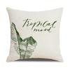 Nordic Tropical Plant Pillowcase - New Home & Office Decor Cushion Cover
