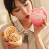 Adorable Transforming Dog Egg Plush Toy Soft Feather Cotton Filling