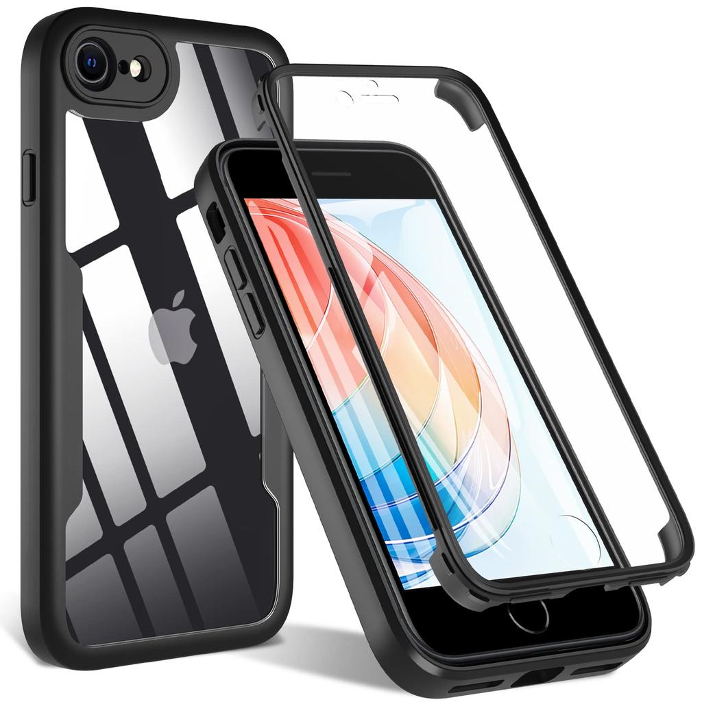 360 Degree Phone Case For Xiaomi Redmi Note 13 12 Pro 11 10 4G 5G Redmi 13C 12C 10C A2 A1 Transparent Bult in Screen Protector