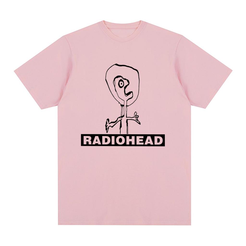 Radiohead Vintage T-shirt Classic North America Tour Rock Boy Camisetas Hombre Hip Hop Men T shirt New Tee Tshirt Womens Tops
