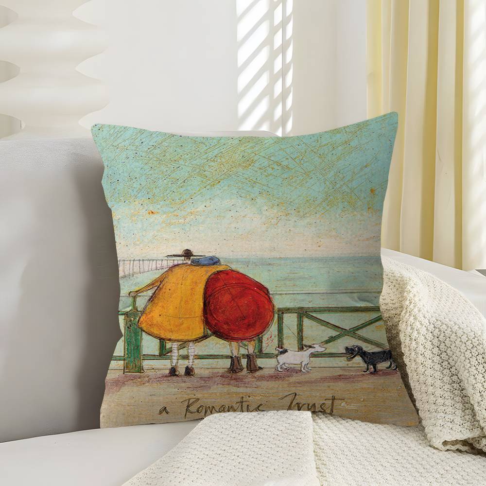 Sam TToft Cushion Cover Decorative Pillow Sofa Home Decor Case Pillow Cases