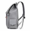 Men's Trendy PU Leather Business Laptop Backpack