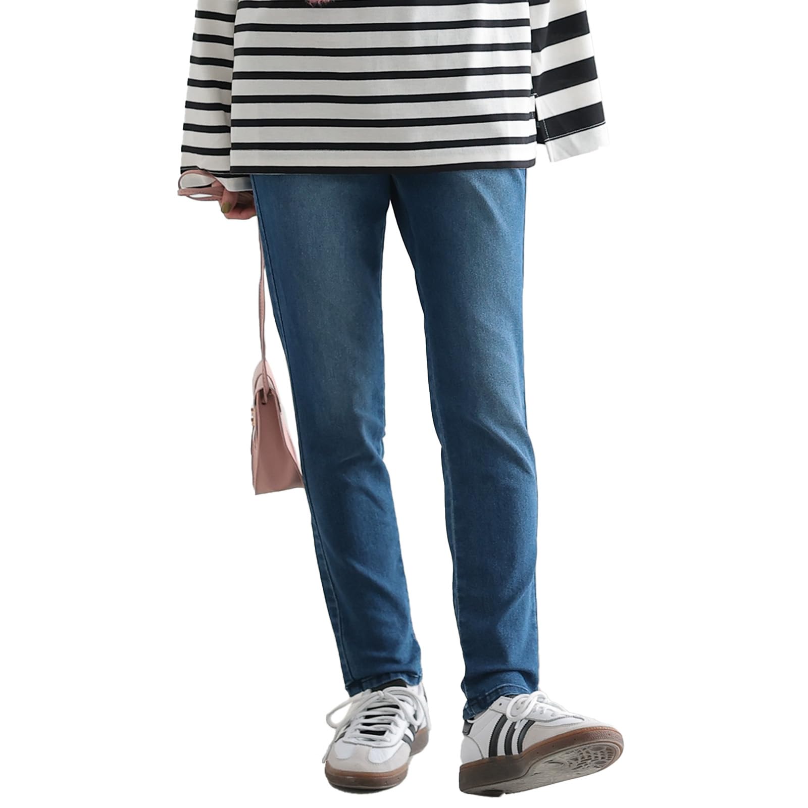 

Oshare Walker Леггинсы Flexin Stretch Стрейч Скинни Большие размеры Синий pdn0242 n OrLABEL Брюки, Женские [НОВЫЕ Леггинсы], Брюки, Низ, Брюки, Стрейч,