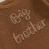Boy Cute Sweater Children Baby Letter Embroidery Knitted Tops Kids Autumn Winter Pullover Sweaters Clothes