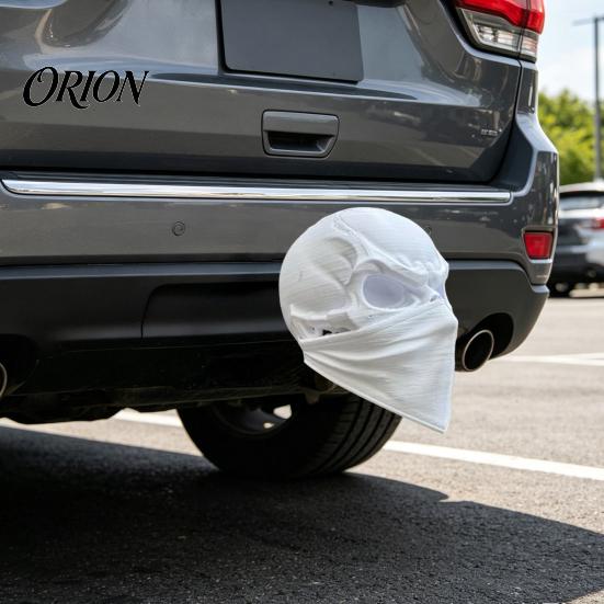 Off-Road Vehicle Accessory 3D Printed Skull Trailer Hitch Cover, Tow Ball Cap, Protector Unique Decorative Coupling Protector, Off?Road Truck