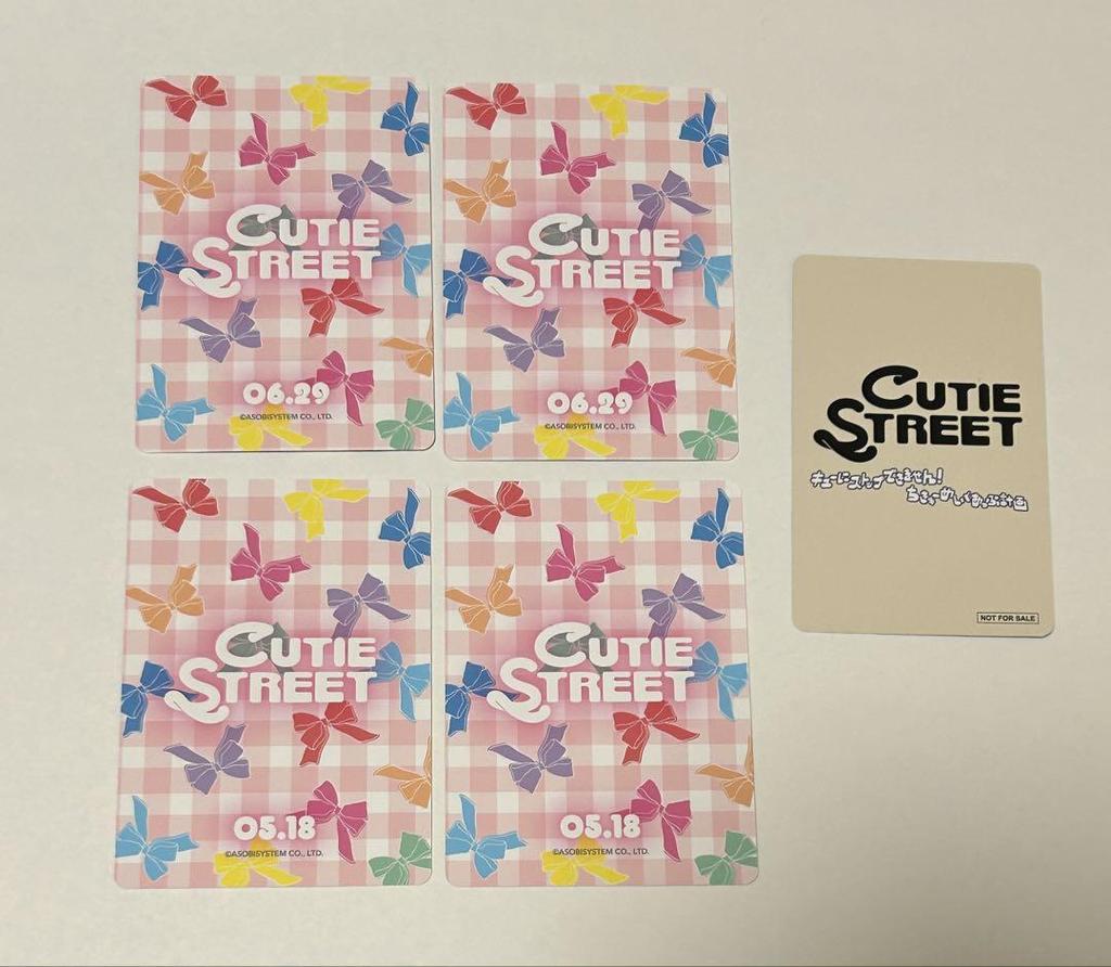 [USED] Cutie Street Manabe Nagisa Trading Card Cutie Street