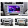Autorádio 2Din Android 8PALCOVÉ Pro Toyota Camry XV40 2006-2011 Carplay Multimediální Přehrávač Stereo Autoaudio Hlavní Jednotka Navigace GPS 1+32GB