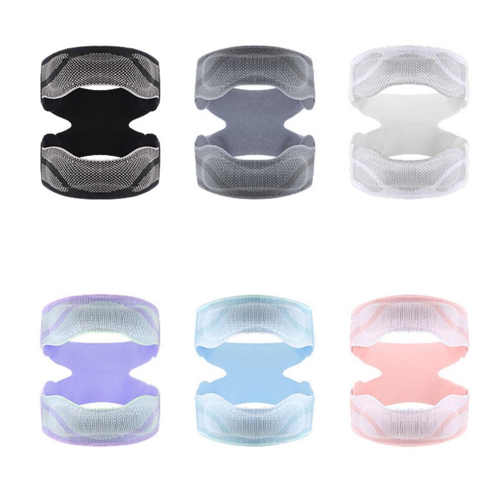 Double Silicone Patella Protect Band Adjustable Sports Knee Brace  Tennis