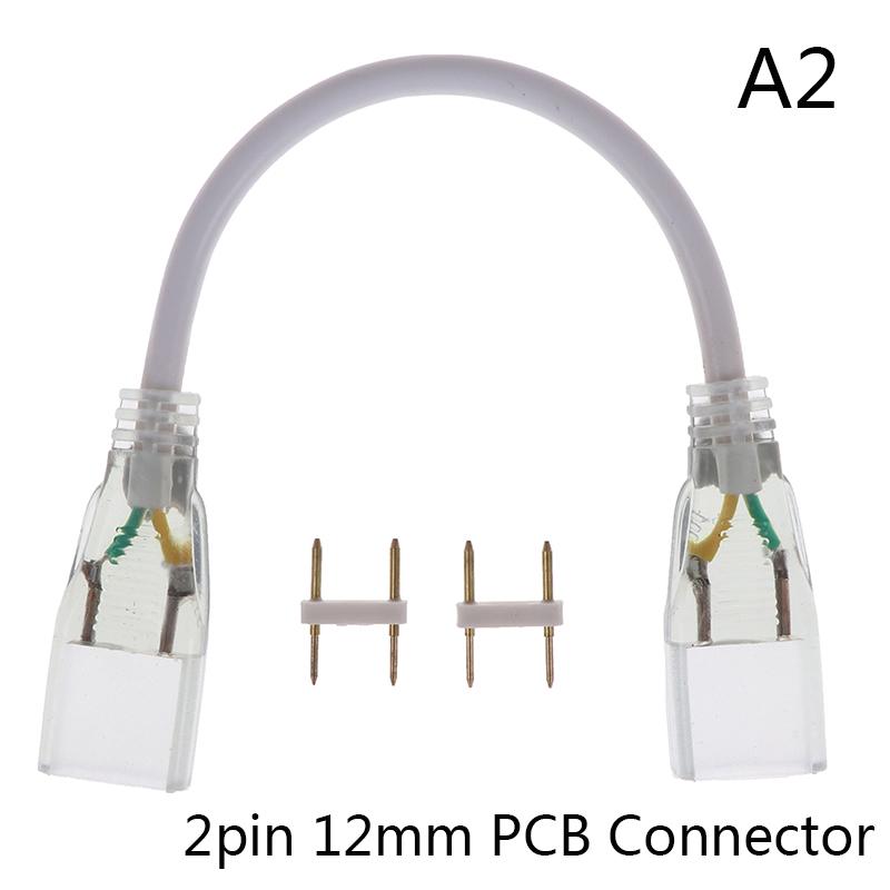 2pinový LED rohový konektor Rgb přímý konektor Střední dvojité konektory