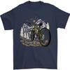 Mountain Bike Bicycle Cycling Cyclist MTB Mens T-Shirt 100% Cotton