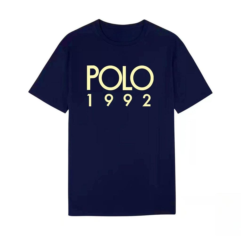 Trendy Brand New Letter Printing Mens Shortsleeved Cotton Tshirt Summer Womens Crew Neck Couple Casual Sports Versatile Tops