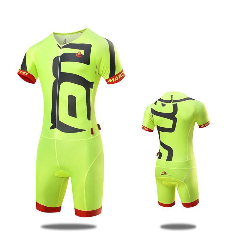 2024 Triathlon Suit MTB Short Sleeve Skinsuit Cycling Jersey Jumpsuit Racing Men's Tracksuit Clothing Bicycle Mountain Bike Wear