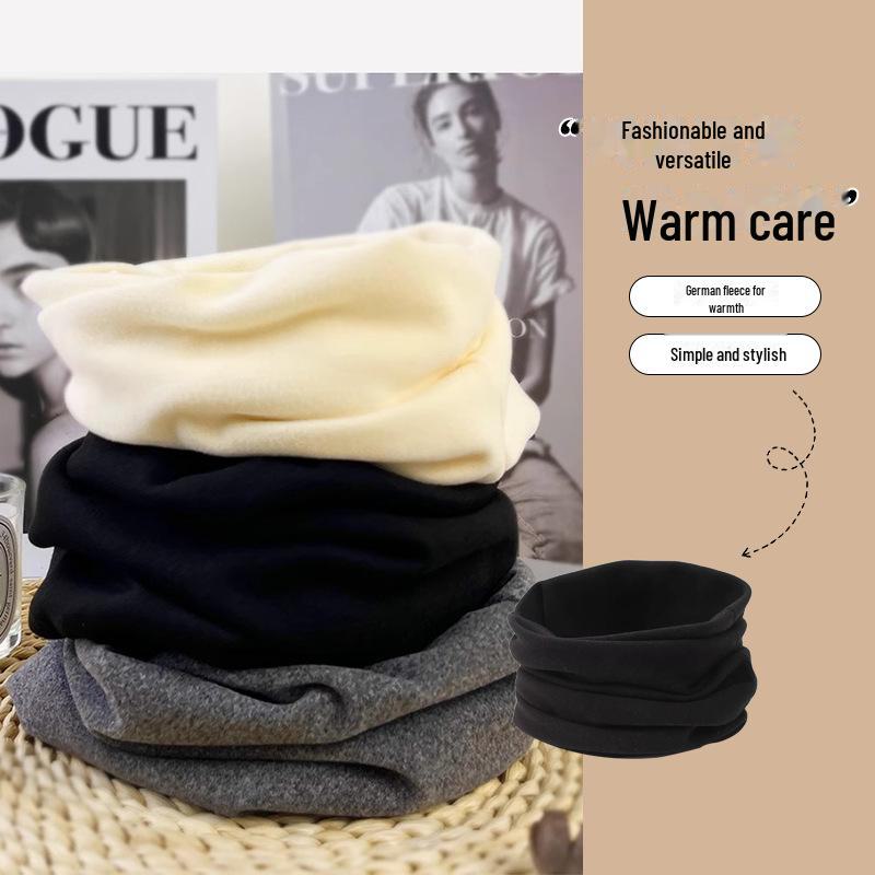 Tysk fløyelsskjerf og maskesett: Vindtett, Varmt Hodeplagg for Menn & Kvinner, Perfekt for Høst- og Vinterkjøring