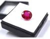 7.40 Carat Valentine Sale Certified Red Ruby Burma Cushion Shape Loose Gemstone SN314