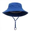 [Misia Luxury] Sun Hat, Hat, Bucket Cap, with Chin Strap, for Boys, Girls, Children, Toddlers, Kids, Sun Protection, UV Protection, Beach, Travel,