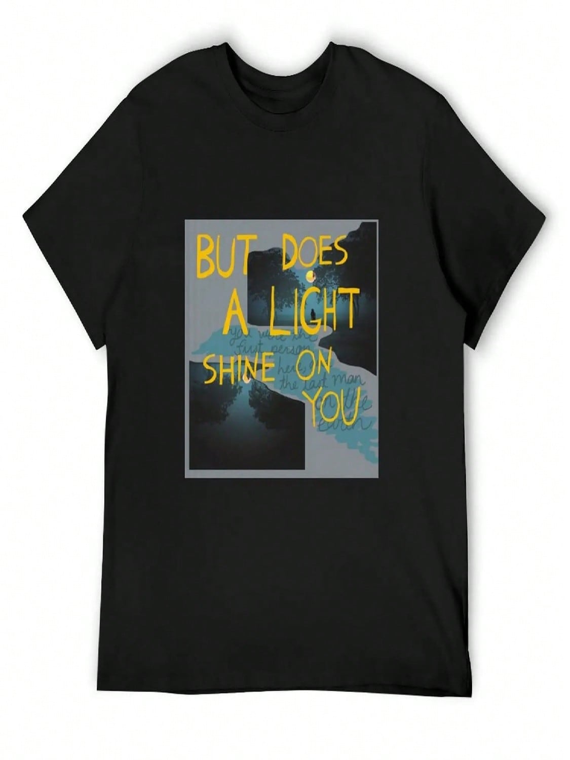 The Last Man On Earth __ Collage T-Shirt Oversizeds Blouse Heavyweights Funny T Shirts unisex S разноцветный