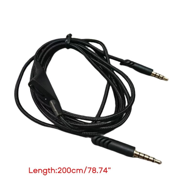 Braided Headset Cord for Astro A10 A40 Gaming Headset 3.5mm(1/8") Audio Cable Universal Compatibility Extension Cable