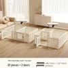 Indoor Pet Fence: Easy Assembly Puppy Barrier for Small Dogs - Suitable for Bedroom, Living Room, Bathroom