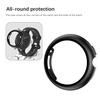 All-inclusive Glass+Cover Anti Scratch Hard PC Watch Band Protective Case Smart Watch Tempered Glass Film for Google Pixel Watch