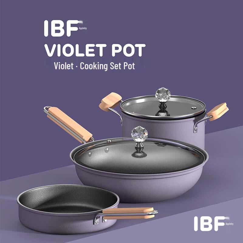 

Aibofei Violet Series Cooking Pot Set