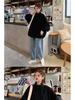 Korean Style Mid-Length Drawstring Zipper Jacket - Spring/Autumn 2025 Women's Long Sleeve Workwear