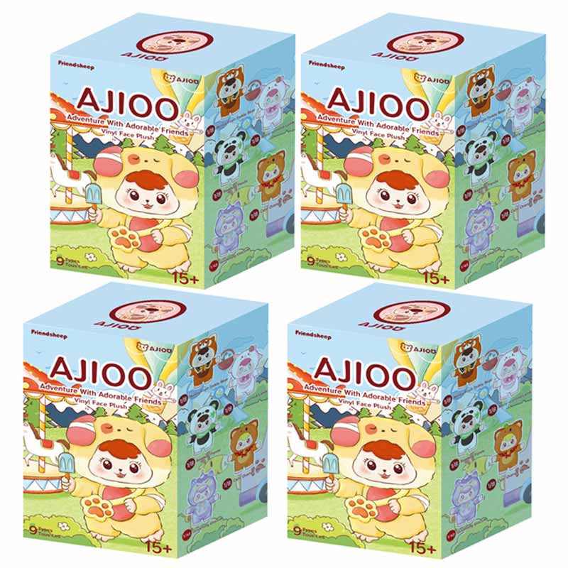 Friendheep Ajioo Extraordinary Encounter Cute Friends Series Blind Box Series Toy Backpack Doll Pendant Mysterious Box Fun Gifts