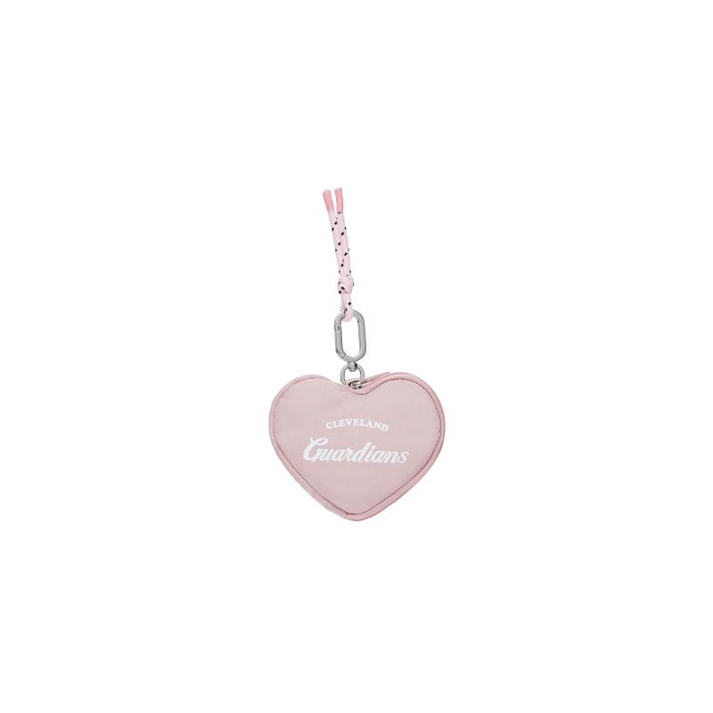 

MLB Cleveland Indians Cotton Coin Purse Small Women s Pink Casual 3APOH015N-45PKM