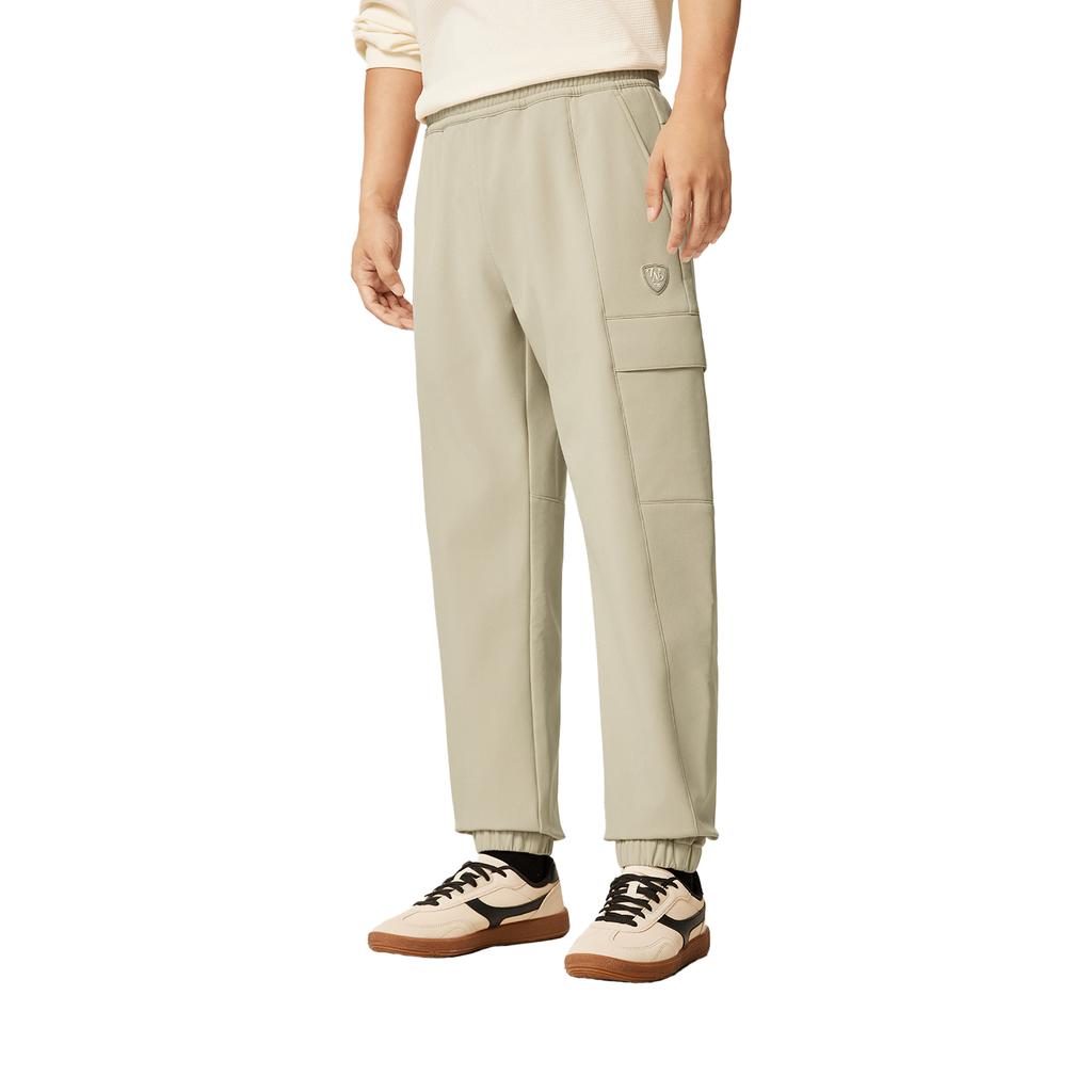 Li Ning Sports Trend Series Windproof Water-Repellent Logo Casual Pants Men pants AYKV775-1
