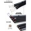 26AWG Type C Female To Mini USB Male Charging Cord 480Mbps Data Transfer Cable Wire for Tight Space and Various Devices