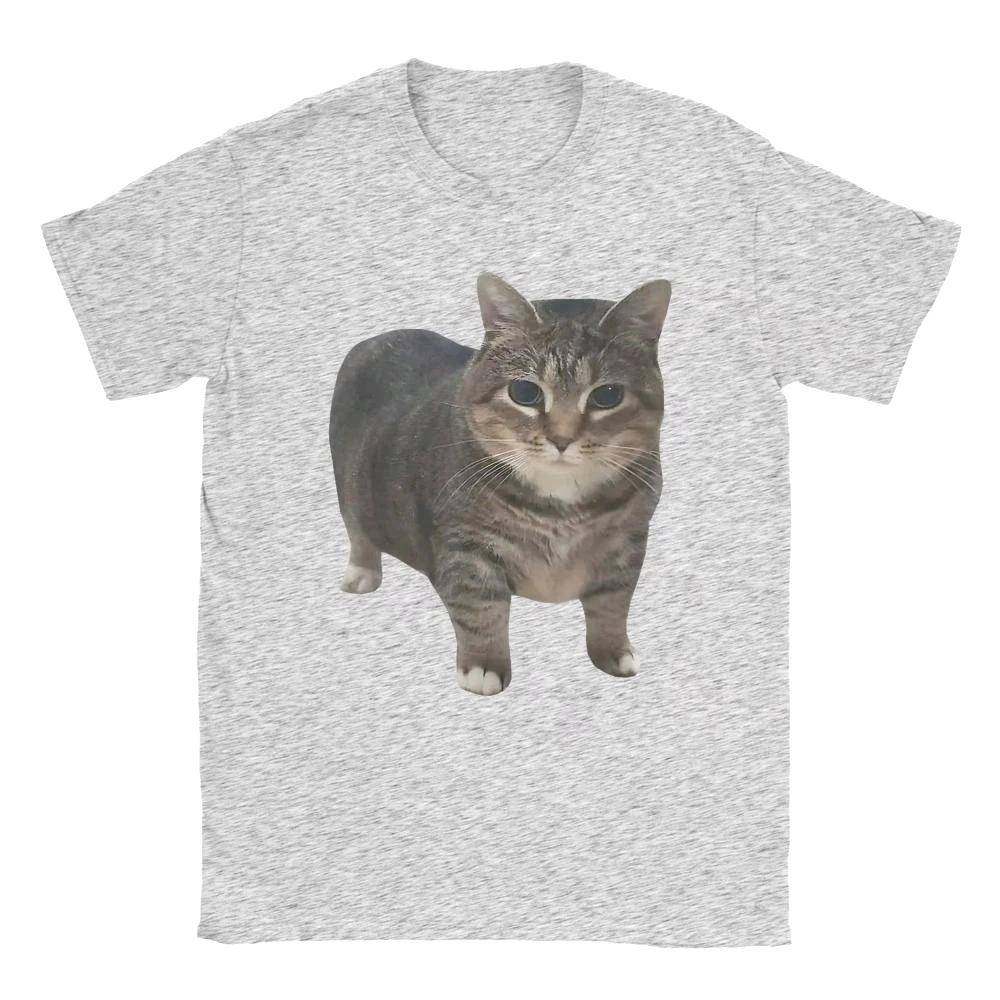 Nuova T-shirt da Donna OIIA OIIA Spinning Cat Meme Divertente Brainrot Top Moda Manica Corta Girocollo T-shirt Estive da Donna